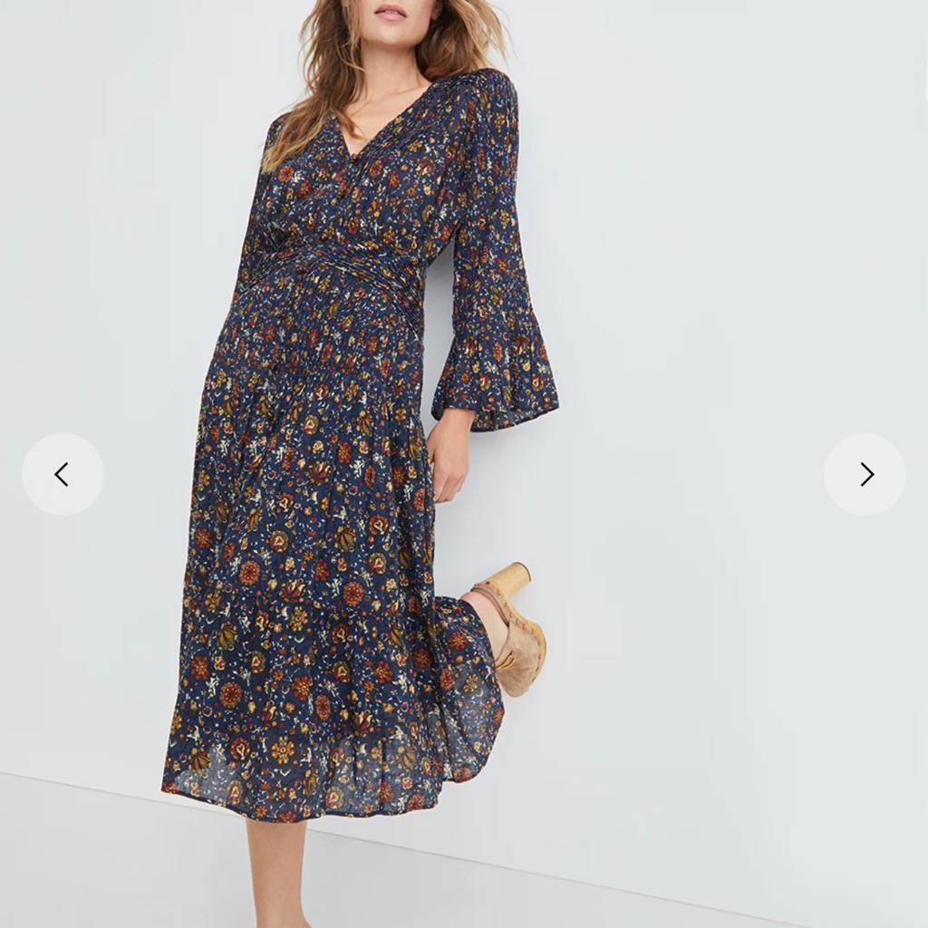 Sheen Vine Floral Dress - Veronica Beard. Never Worn, Tag Still On, Size 12.